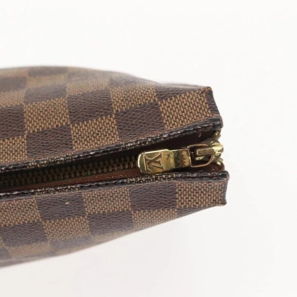 LOUIS VUITTON Damier Ebene Poche Toilette 26 Pouch N47543 LV Auth 148767 - Picture 8 of 15